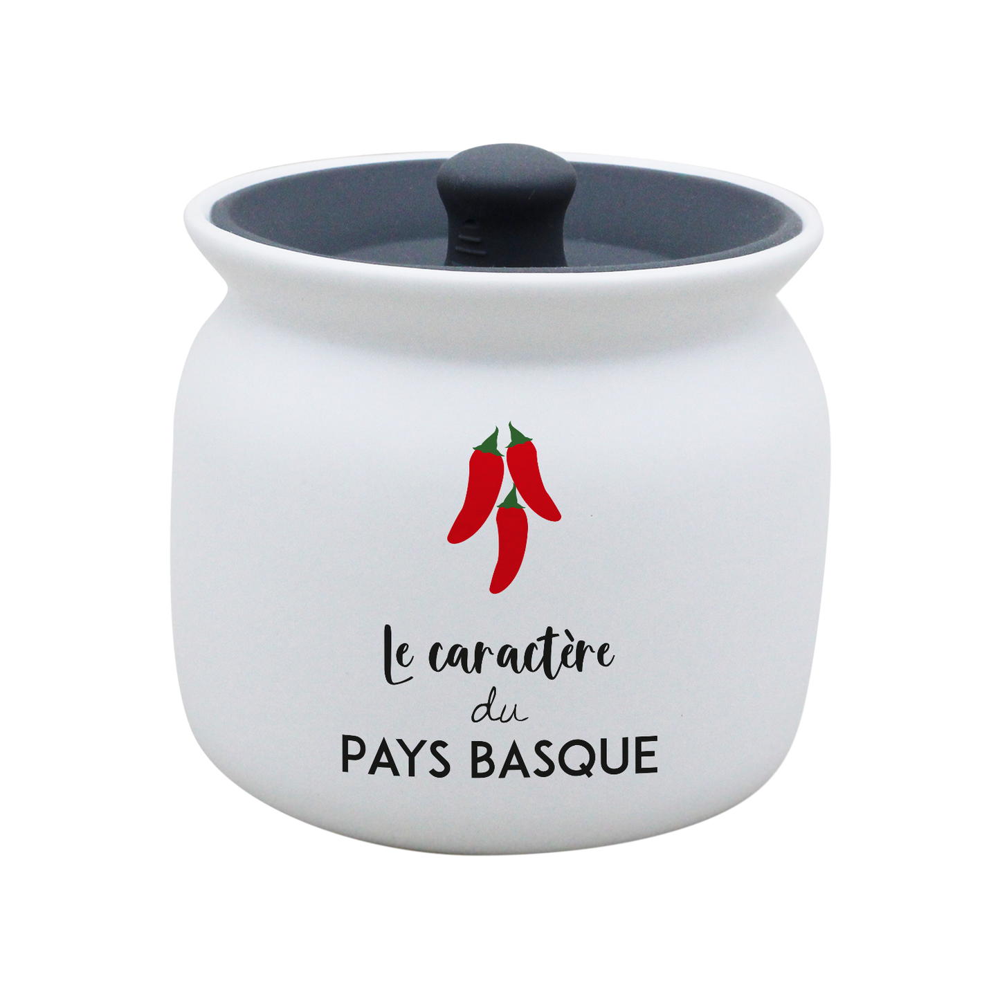 POT BLANC GM COUV. SILICONE GRIS -ESTEBAN5