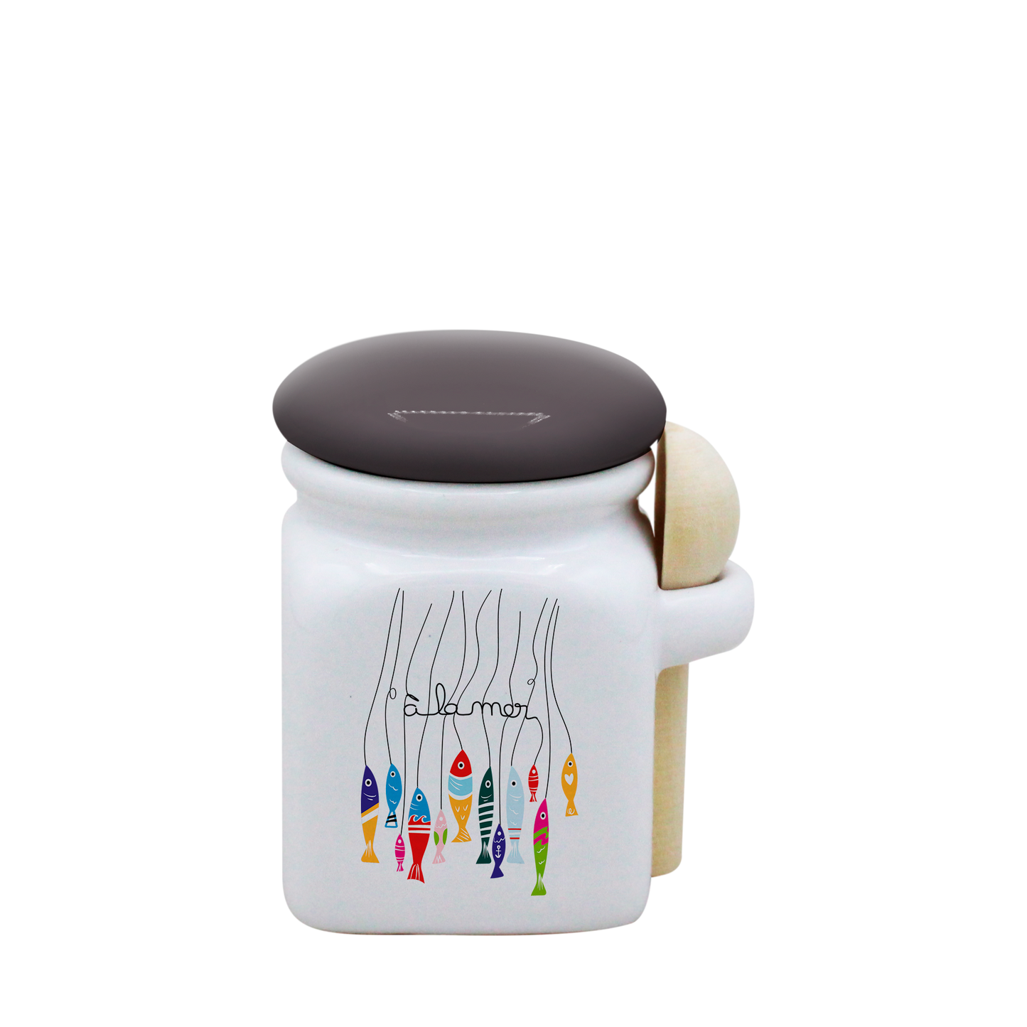 POT BLANC MINI COUV. GRIS+CUIL. BOIS-ALM-2