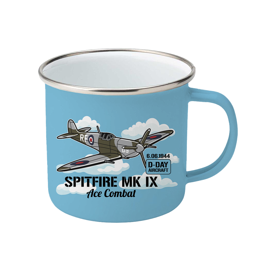 MUG METAL AVION SPITFIRE