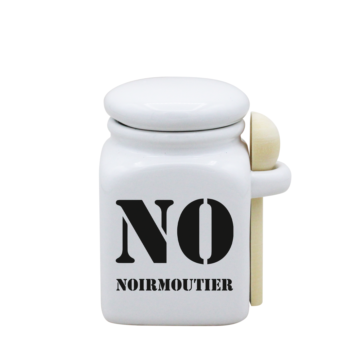 POT BLANC PM COUV. BLANC+CUIL. BOIS-NOIRNO