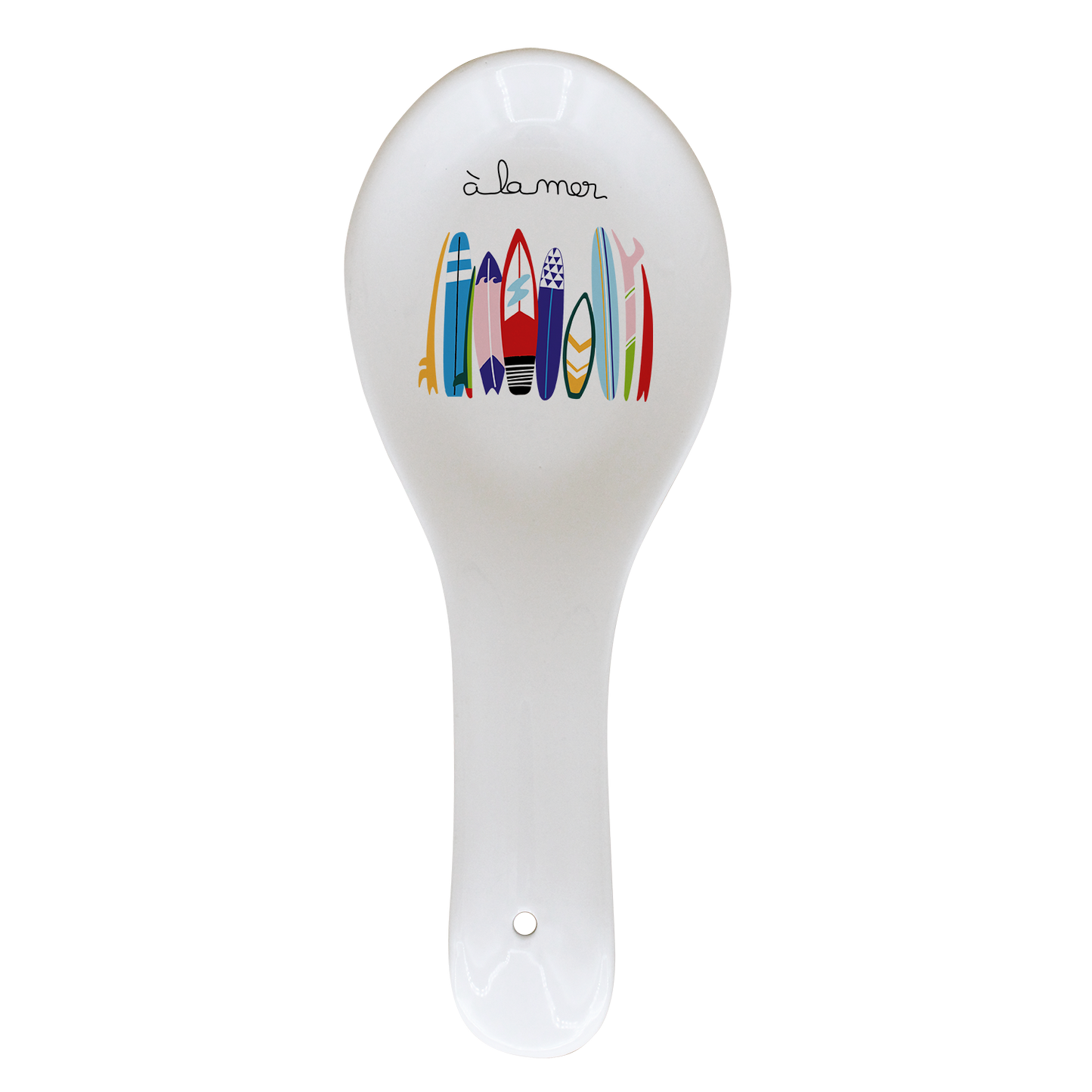 REPOSE CUILLERE BLANC - A LA MER SURF