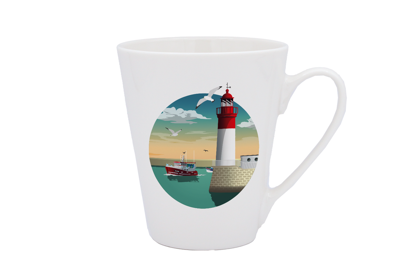 MUG CONIQUE BLANC-PHARECHA