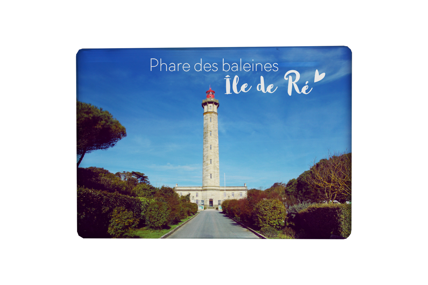 MAGNET ILE DE RE PHOTO PHARE DES BALEINES
