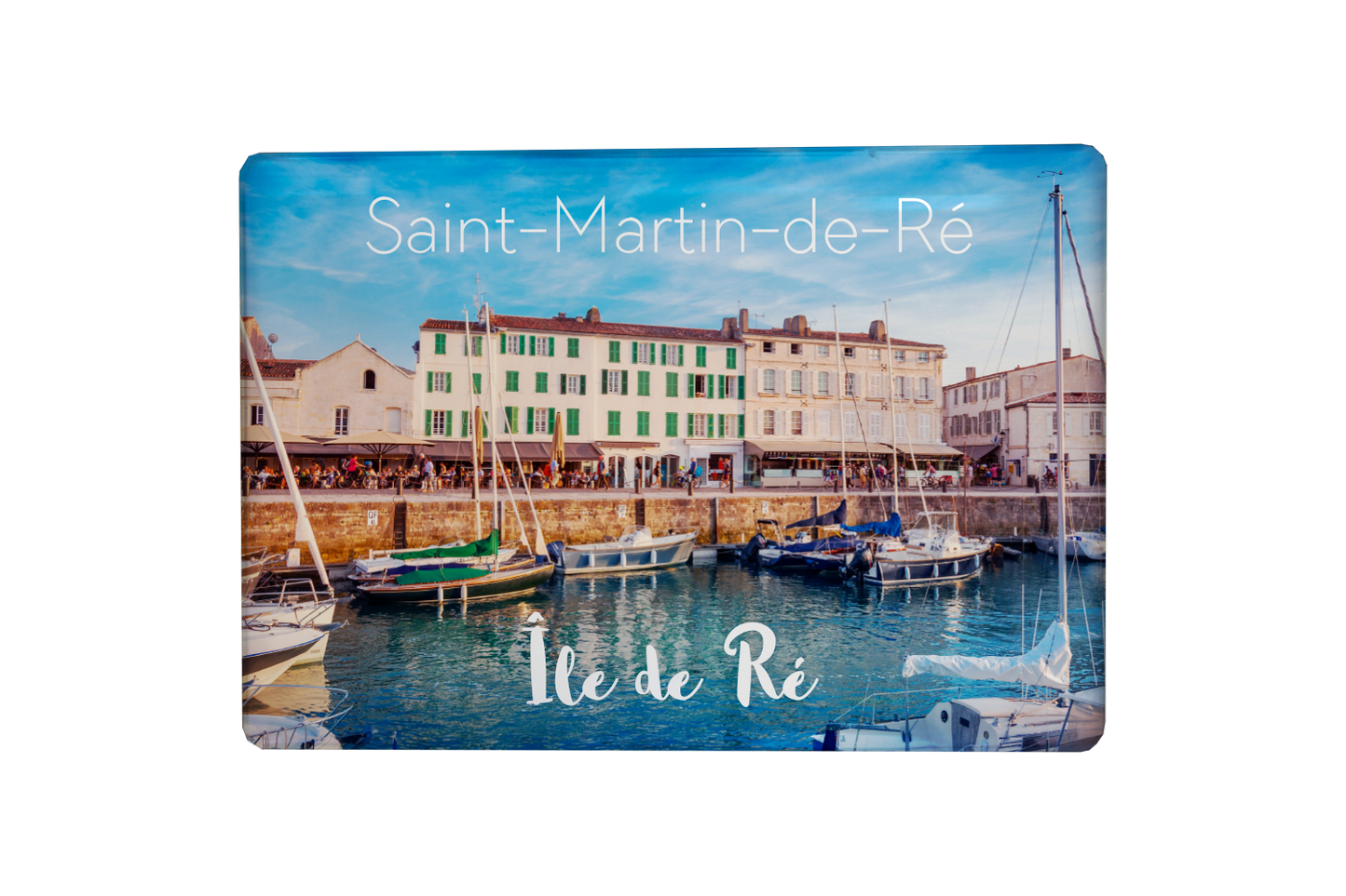 MAGNET ILE DE RE PHOTO ST MARTIN