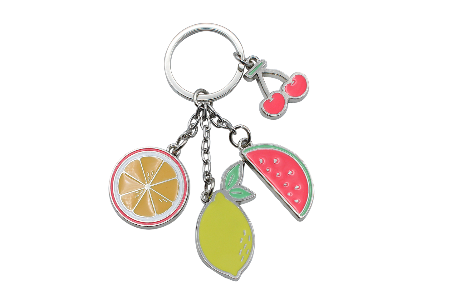 PORTE CLES METAL FRUITS
