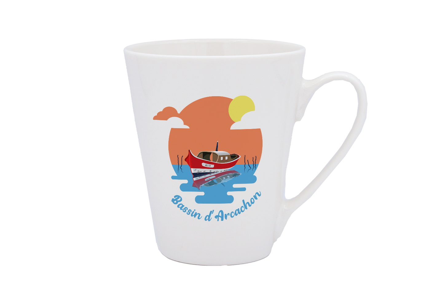 MUG CONIQUE BLANC-BASSINPI