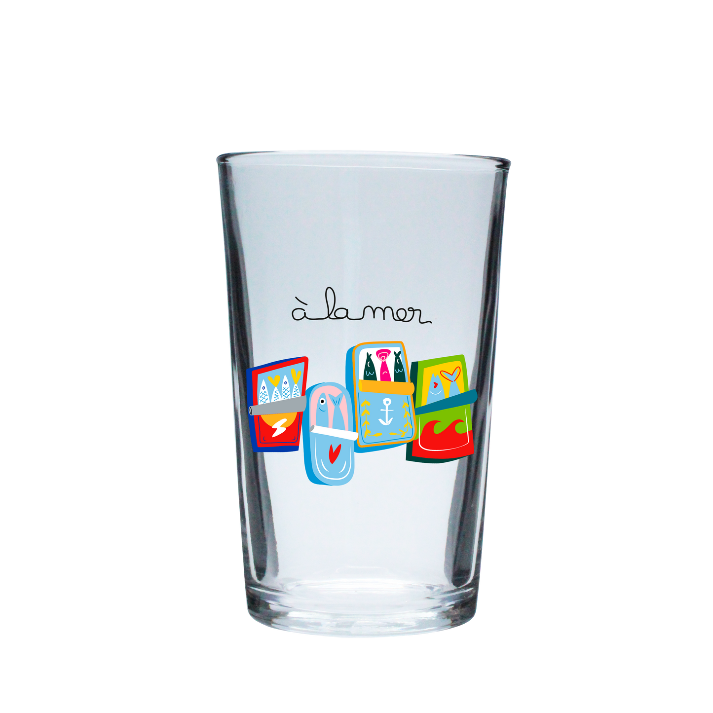 VERRE PM 33cl DURALEX-A LA MER SARDINES
