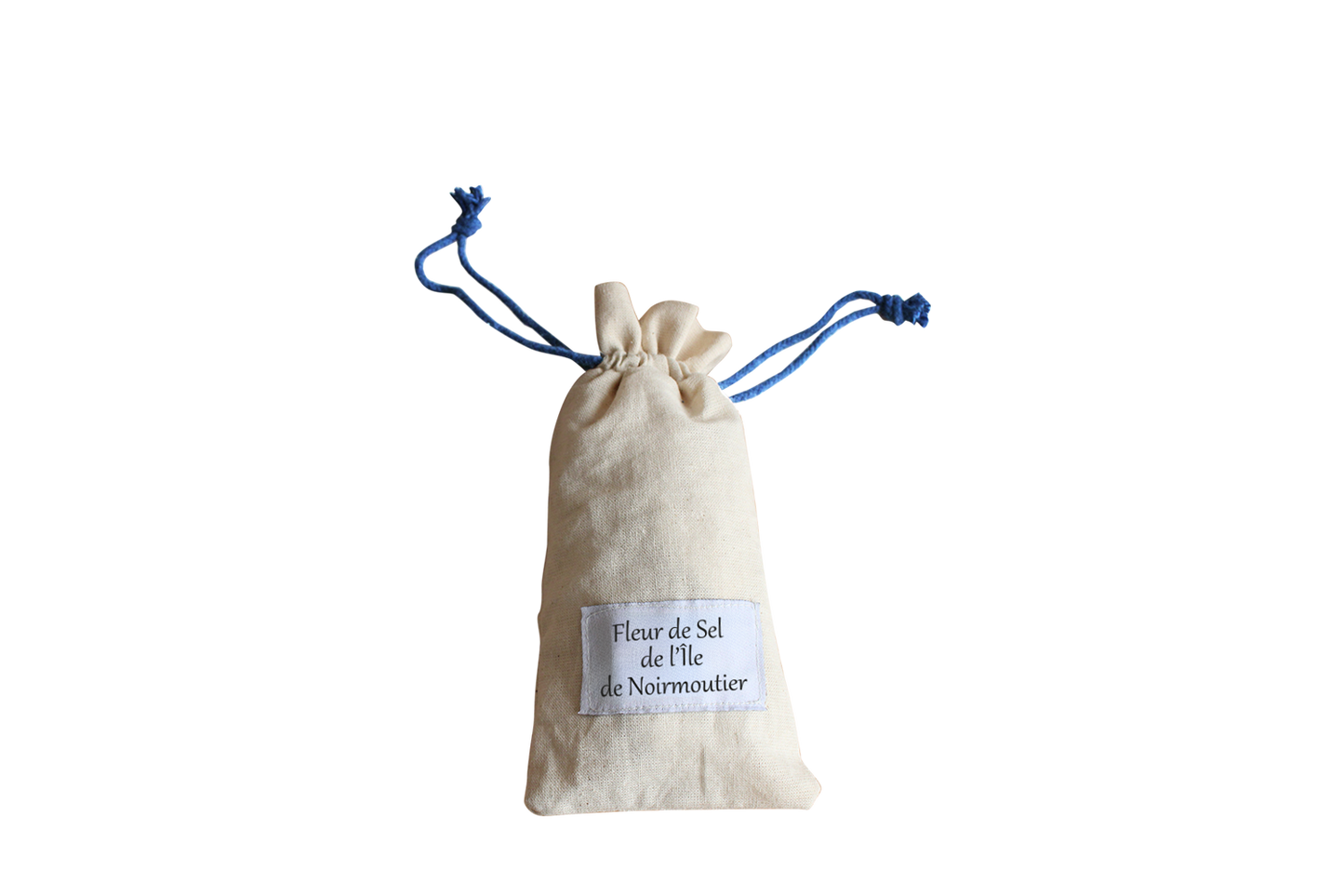 SACHET TOILE 125G FLEUR DE SEL ILE DE NOIRMOUTIER