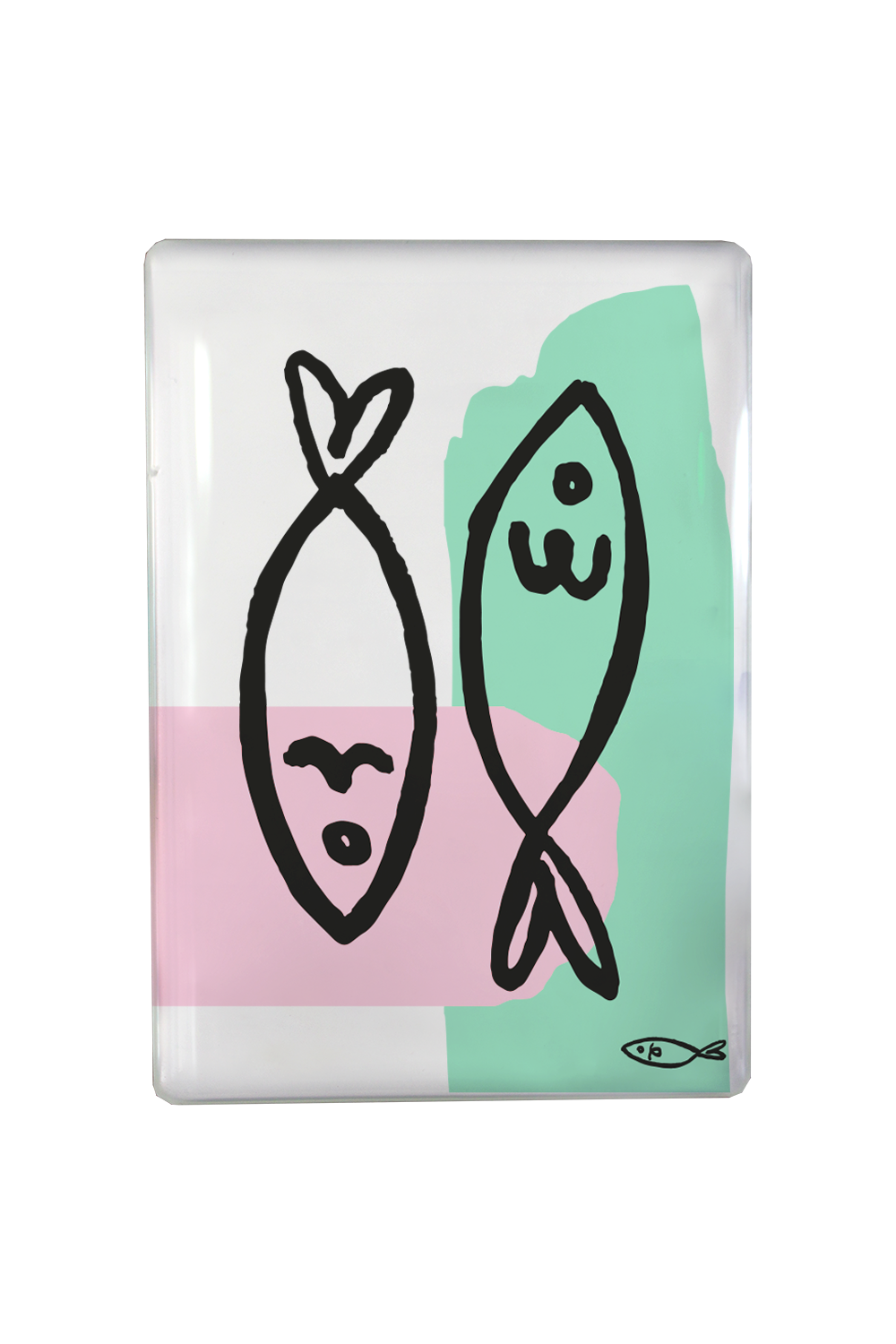 MAGNET NAHLA BLEU & ROSE
