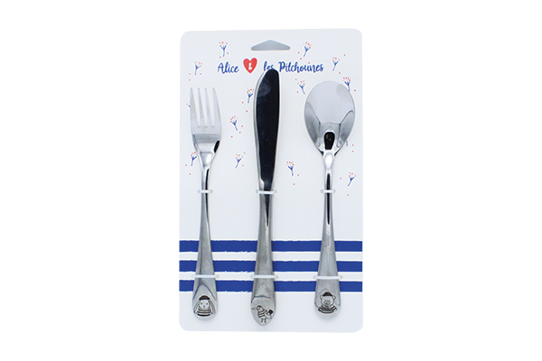 SET COUTEAU / CUILLERE / FOURCHETTE ALIC PITCHOUN