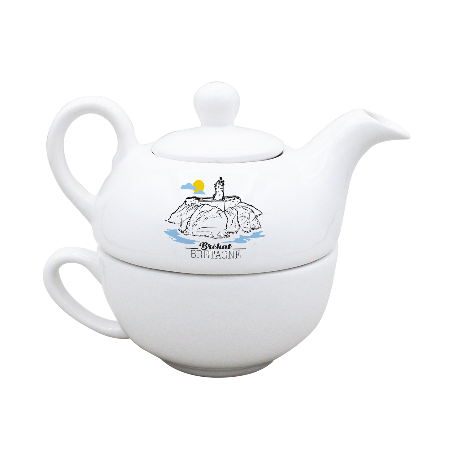 THEIERE SOLITAIRE BLANCHE-BREPAON