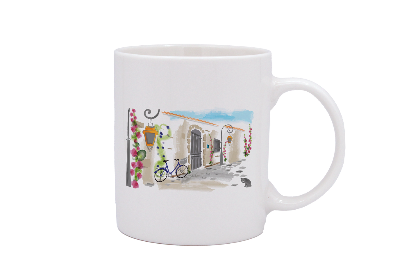 MUG DROIT BLANC - RUELLE ATLANTIQUE
