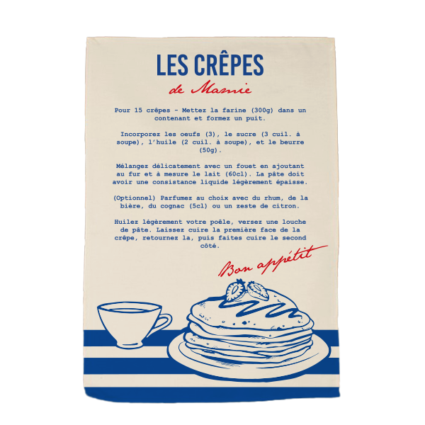 TORCHON RECETTE CRÊPES