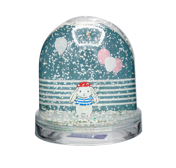 BOULE A NEIGE ROMEO GM TRANSPARENT