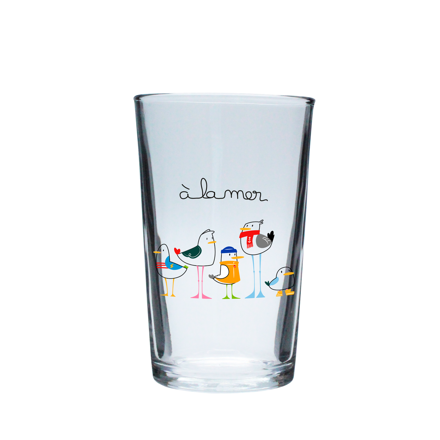 VERRE PM 33cl DURALEX-A LA MER MOUETTES