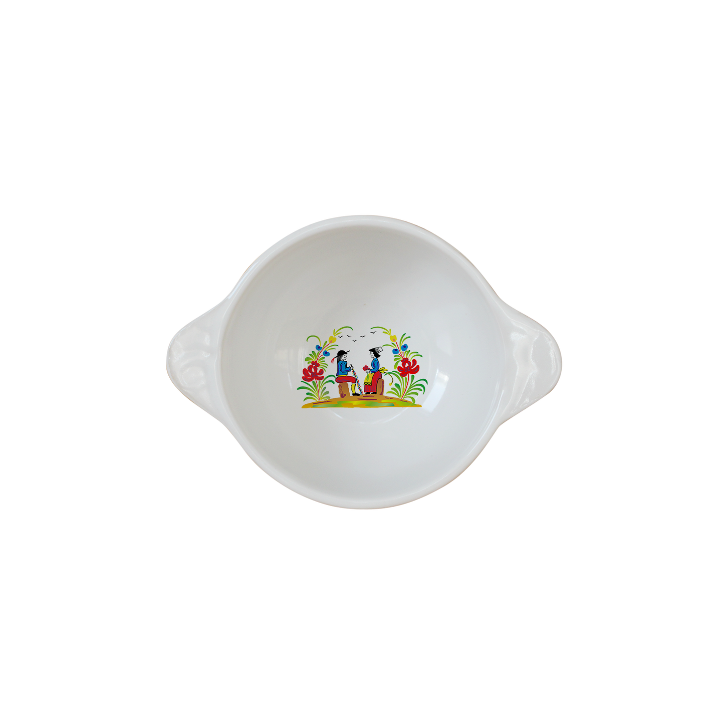 MINI BOL A OREILLES BLANC-RETRO