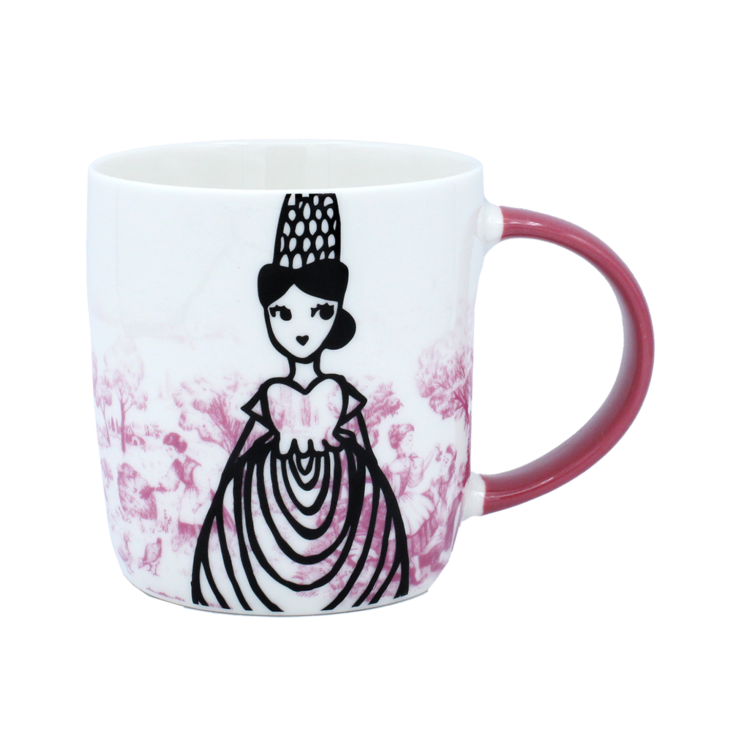 MUG BIGOUDENE MODERNE ROSE