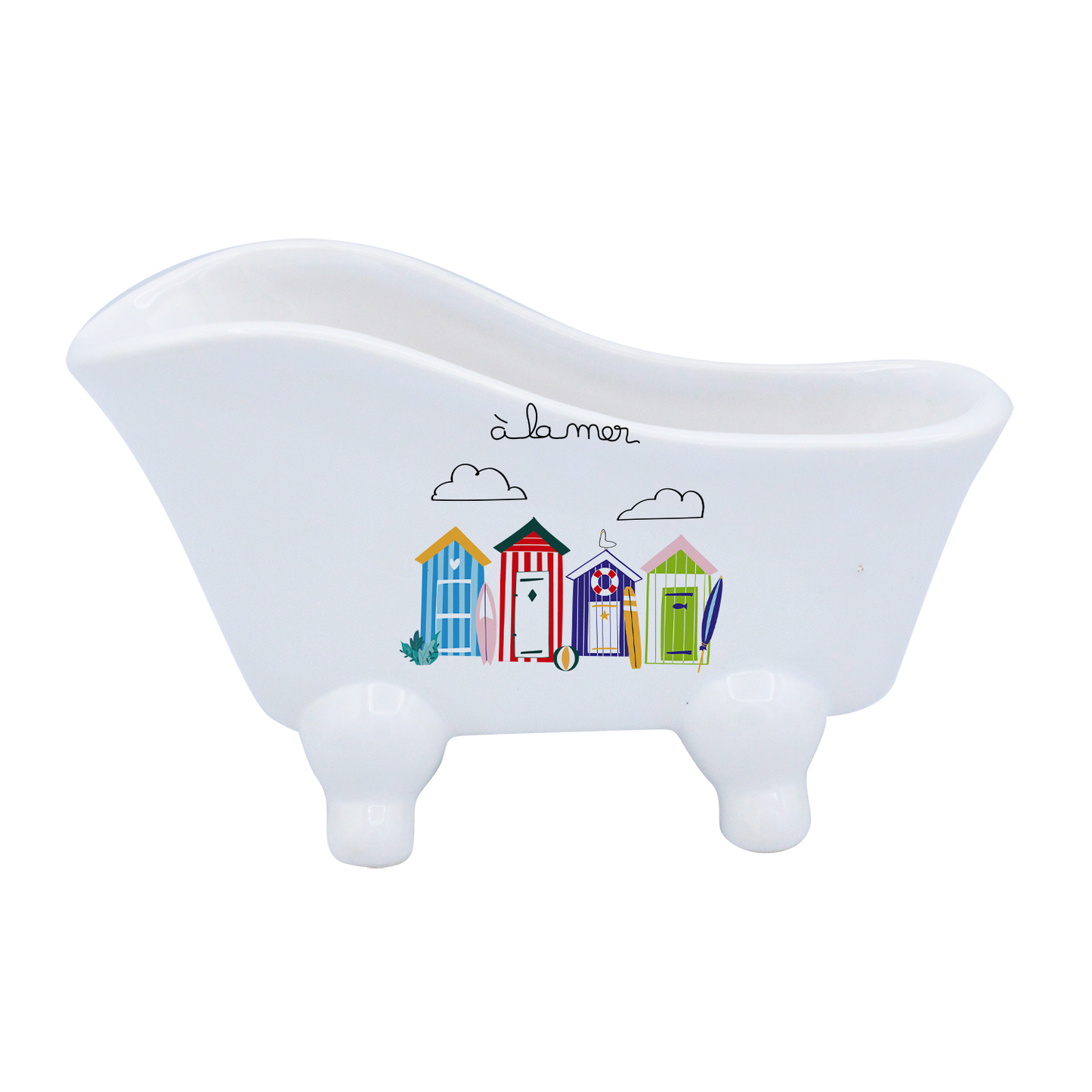 BAIGNOIRE BLANCHE - A LA MER CABINES