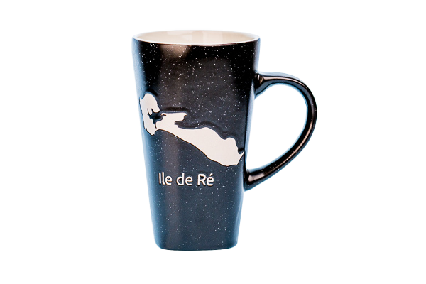 MUG HAUT NOIR ILE DE RE