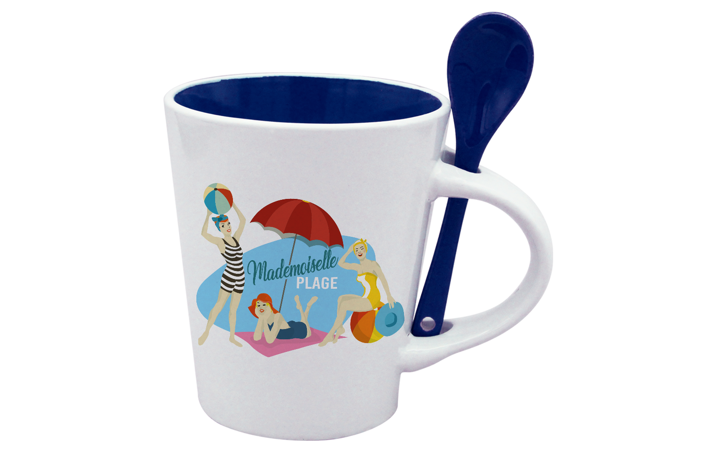 MUG CUILLERE BLANC INT. BLEU-MAPLA3