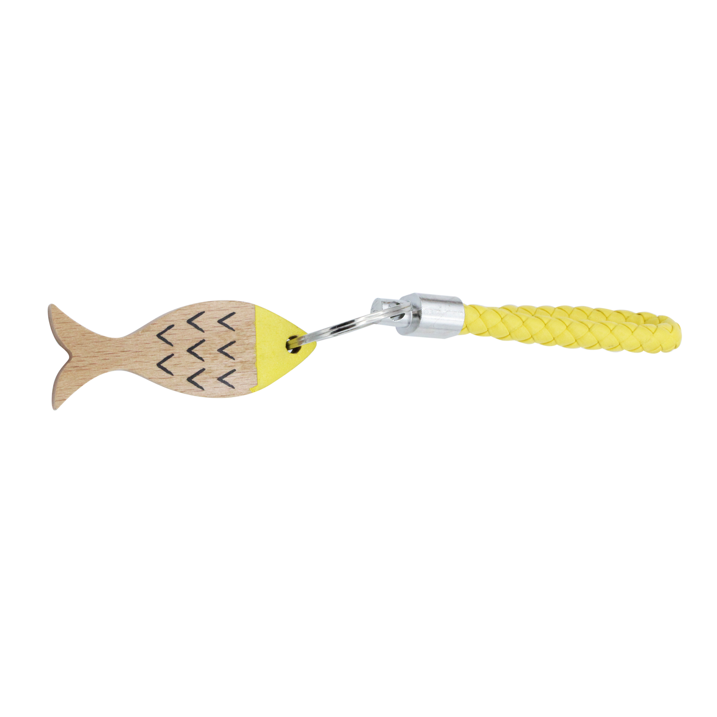 PORTE CLES BOIS JAUNE POEMA