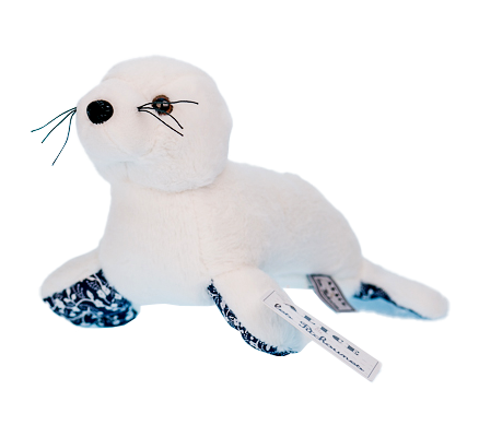 PELUCHE JEAN LE BEBE PHOQUE