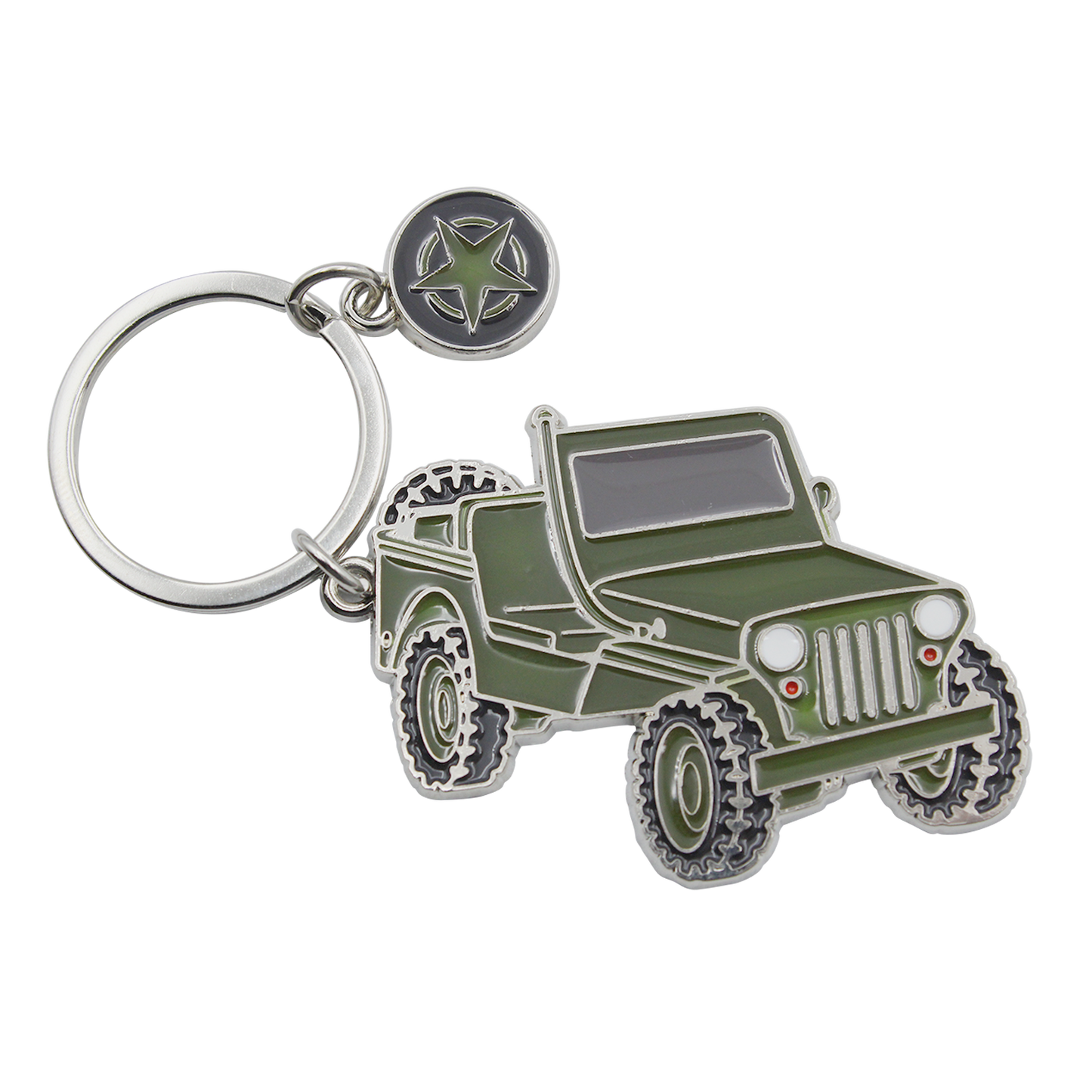 PORTE CLES METAL JEEP