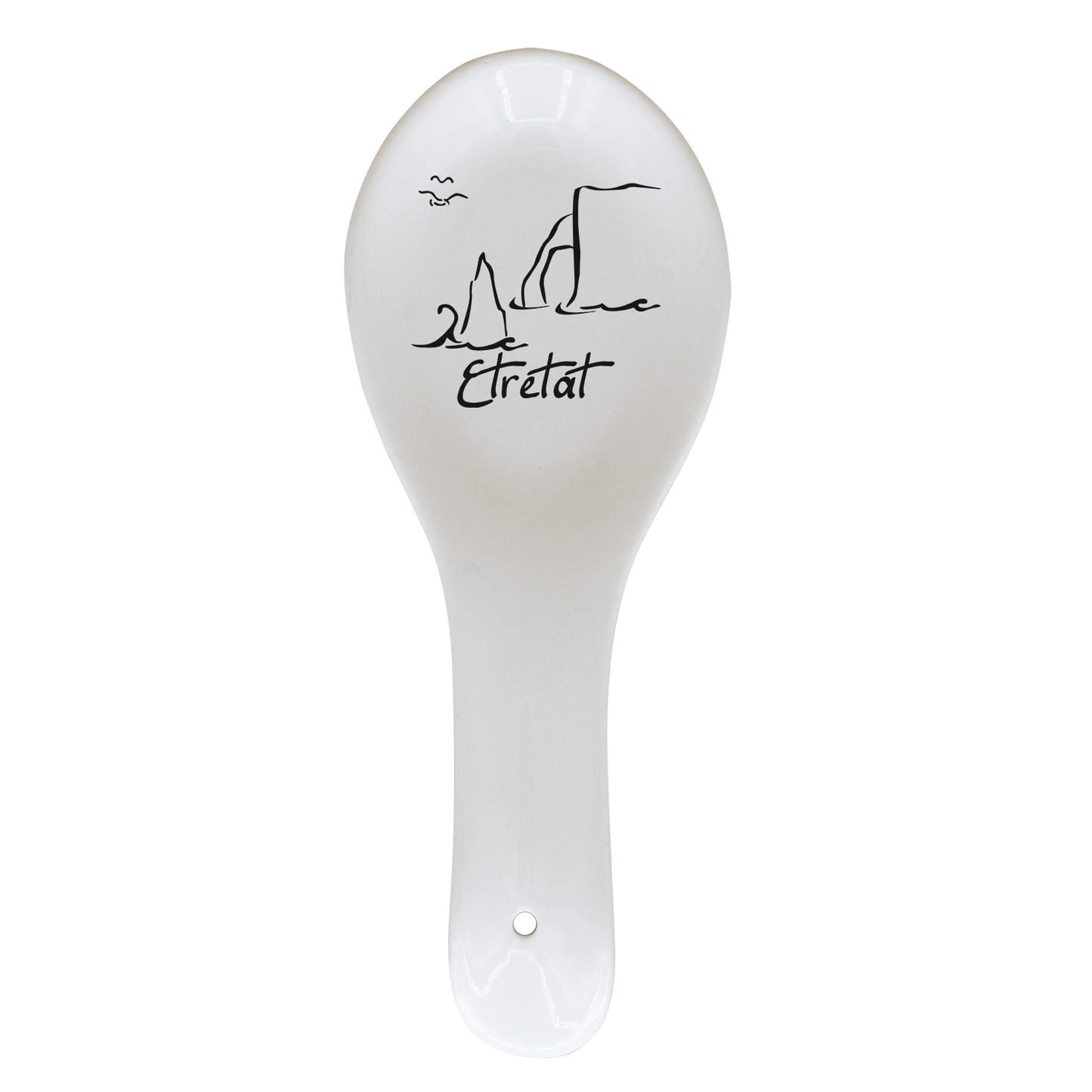 REPOSE CUILLERE BLANC-ETRETF