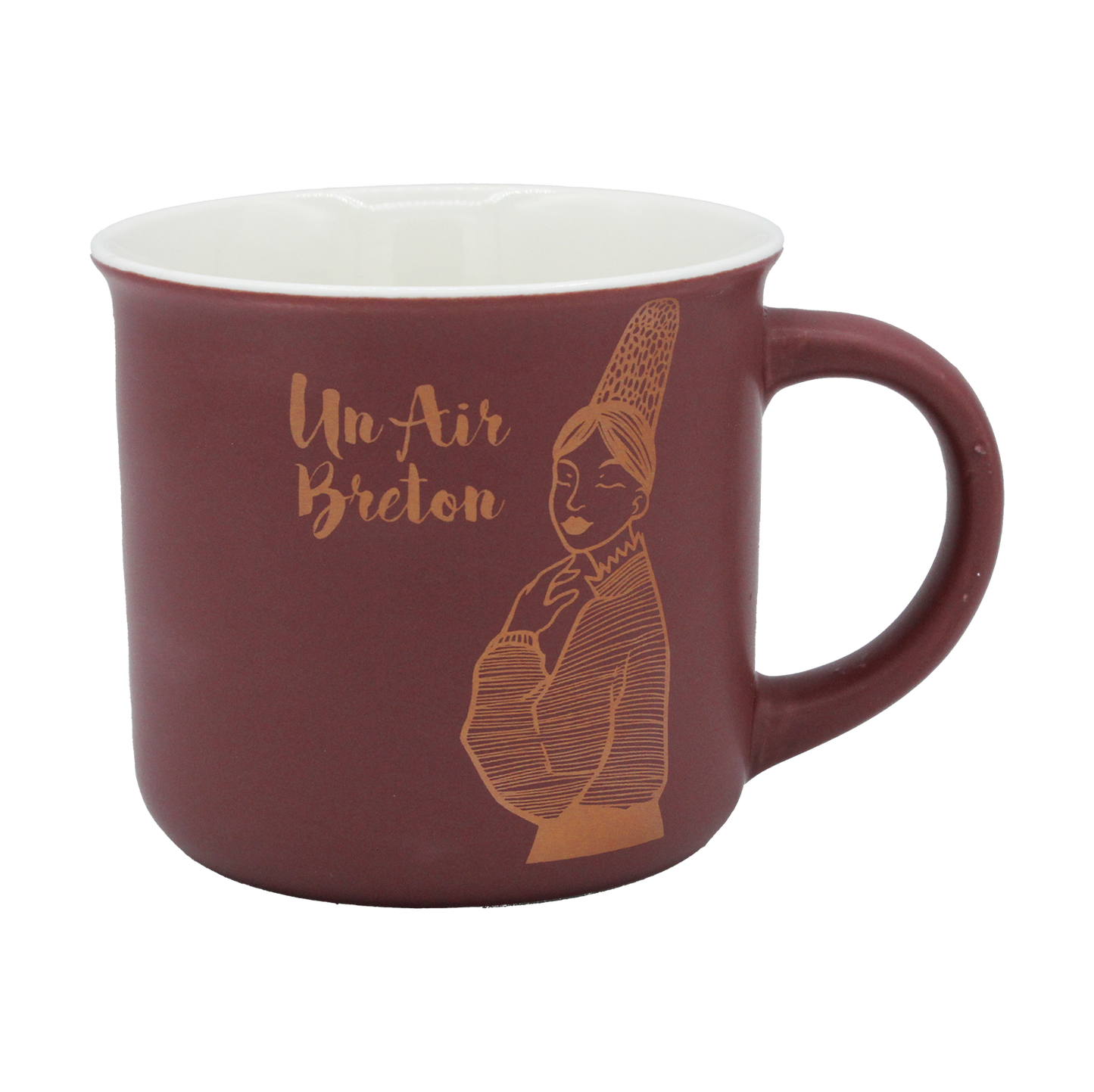 MUG UN AIR BRETON TERRACOTTA