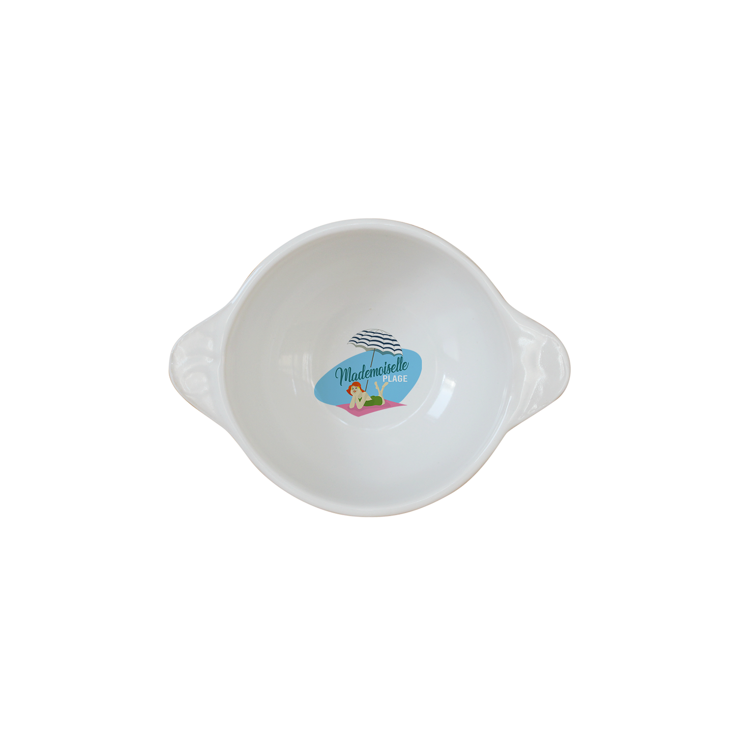 MINI BOL A OREILLES BLANC-MAPLAV