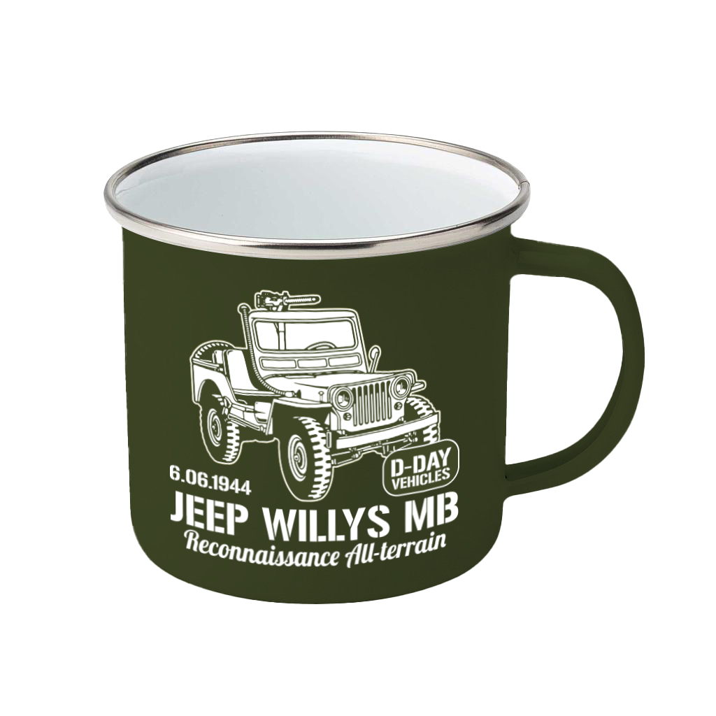 MUG METAL JEEP WILLYS
