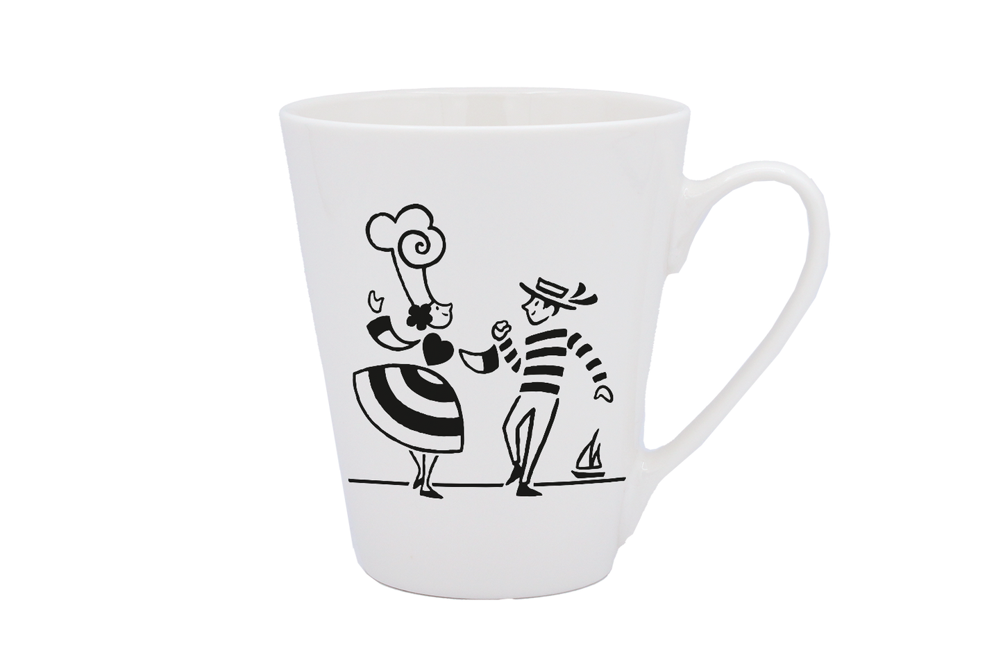 MUG CONIQUE BLANC-LDANS