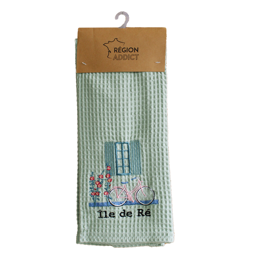 TORCHON NID D'ABEILLE FENETRE RE