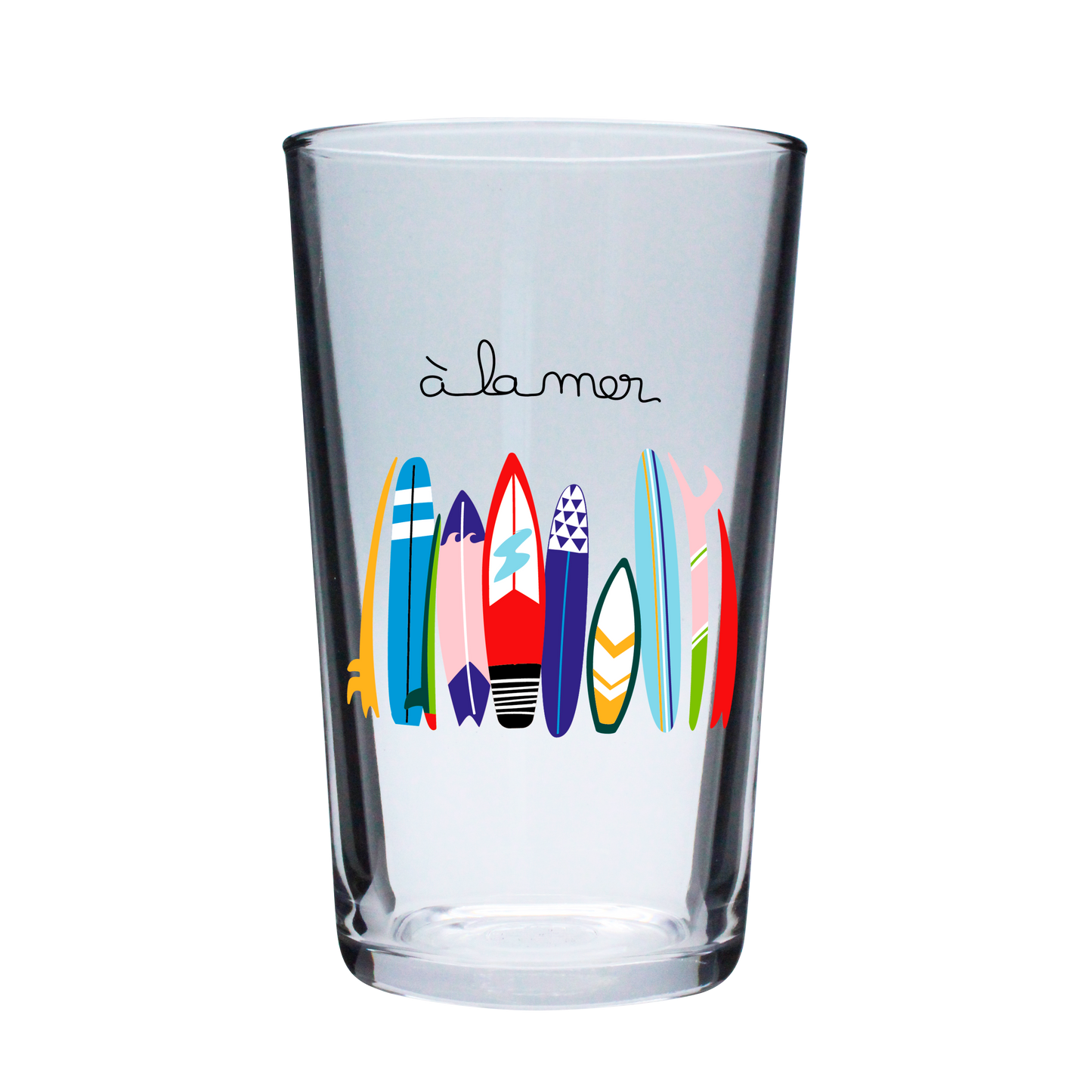 VERRE A BIERRE 50cl ARC - A LA MER SURF