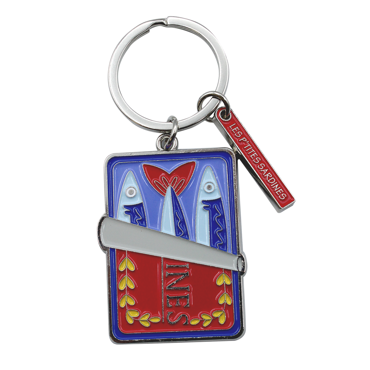 PORTE CLÉS BOITE DE CONSERVE SARDINE