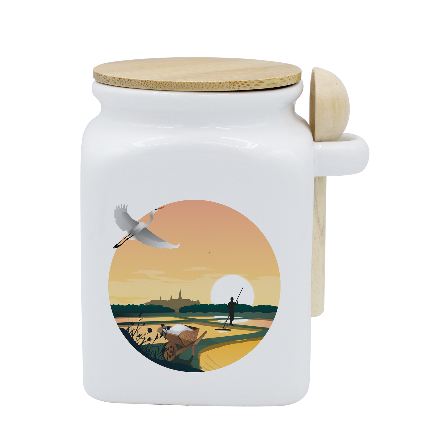 POT BLANC MM COUV. BAMBOO+CUIL. BOIS-MARHERON