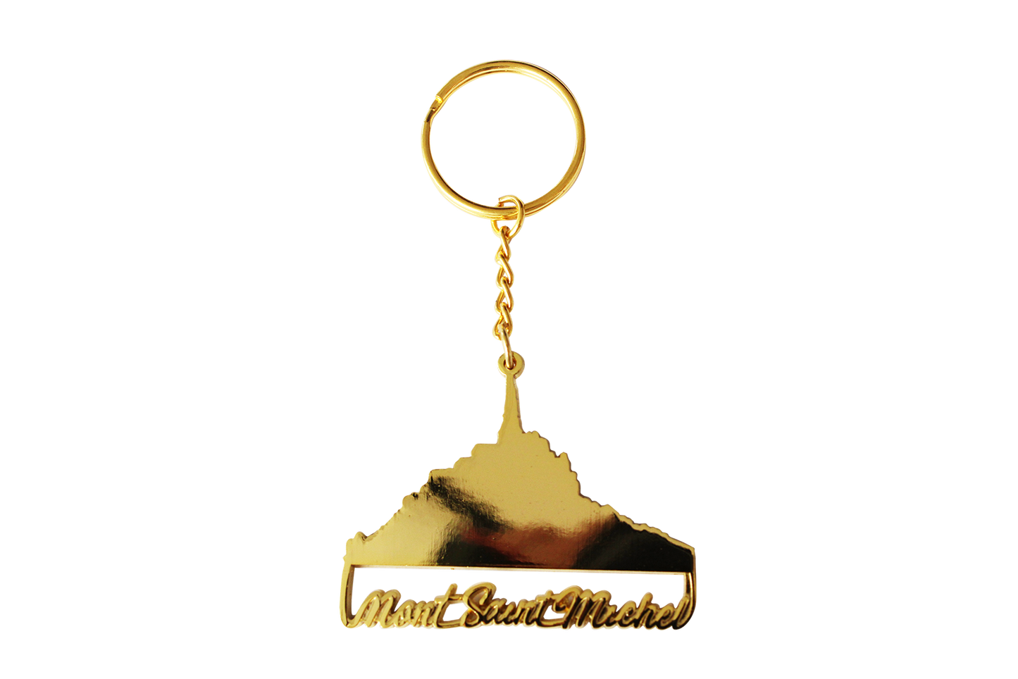 PORTE CLES METAL MONT SAINT MICHEL DORE