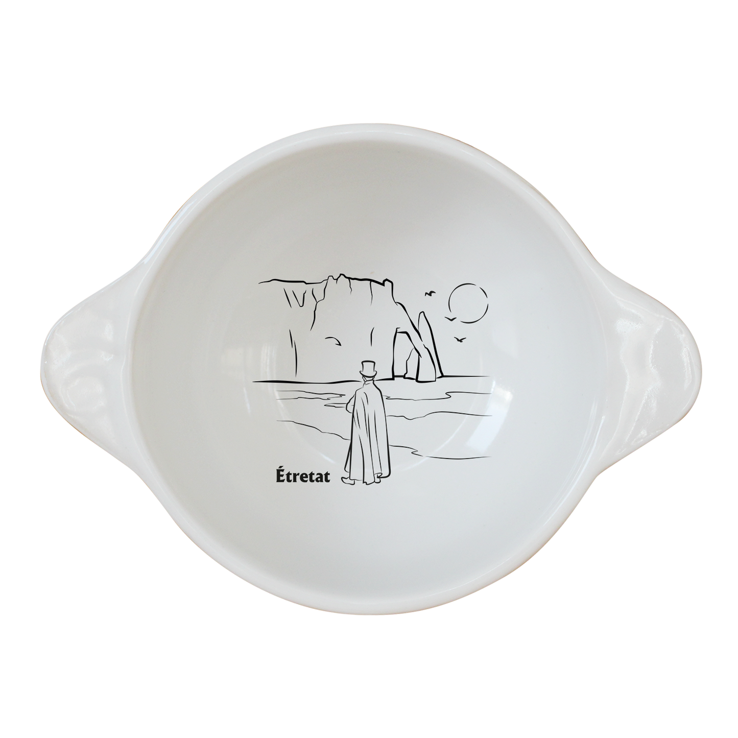 BOL A OREILLES BLANC - DECOR ARSENE LUPIN SPE ROSE DES VENTS