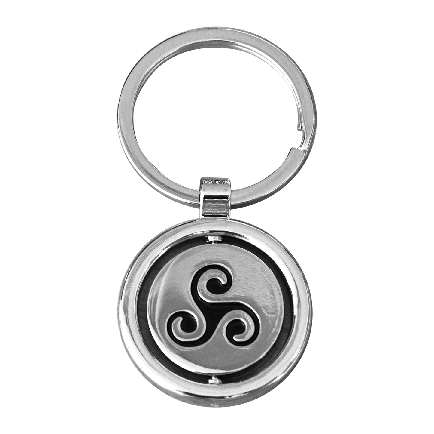 PORTE CLES METAL TRISKEL QUI TOURNE
