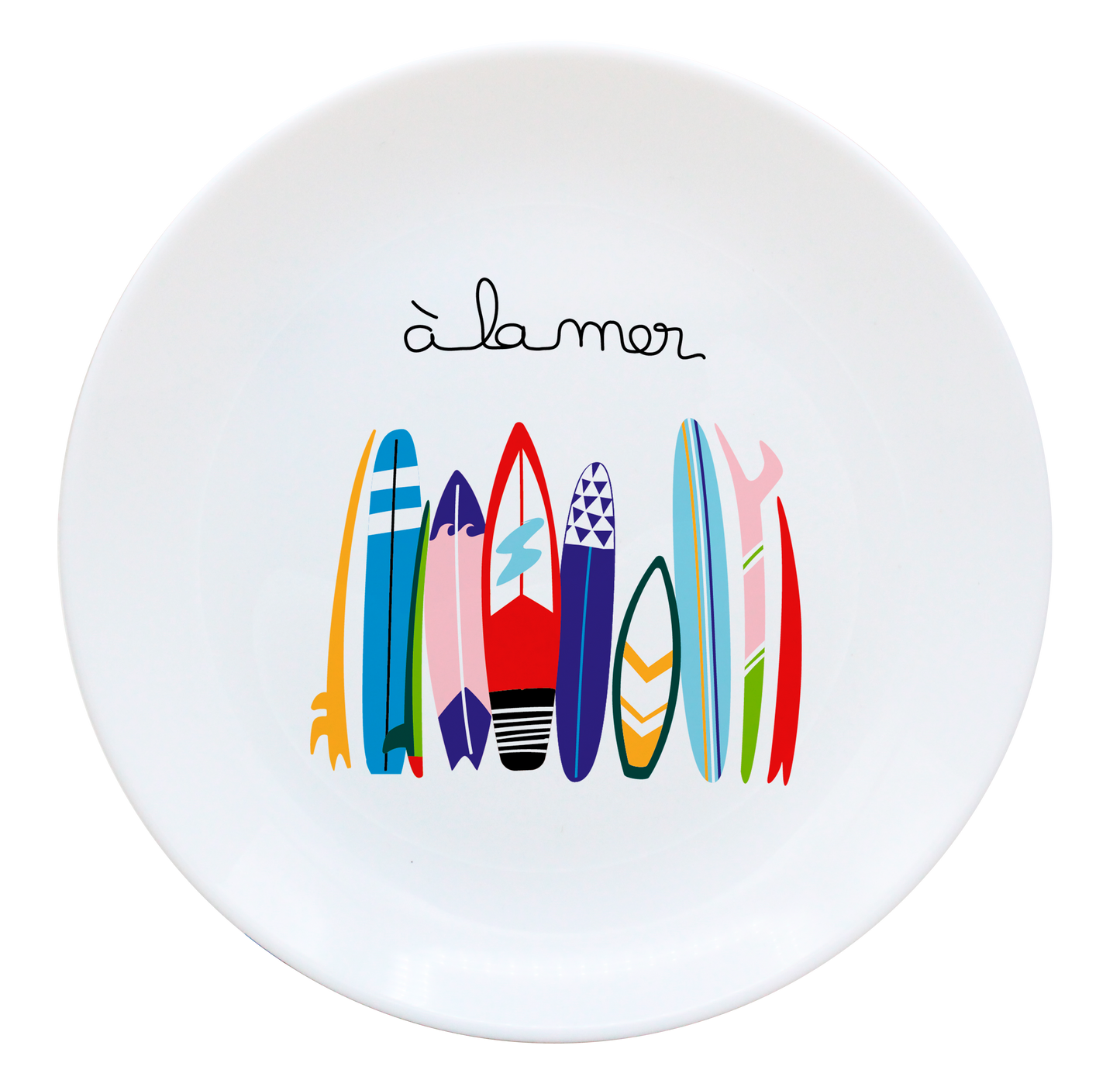 ASSIETTE DESSERT 19cm LUMINARC-A LA MER SURF