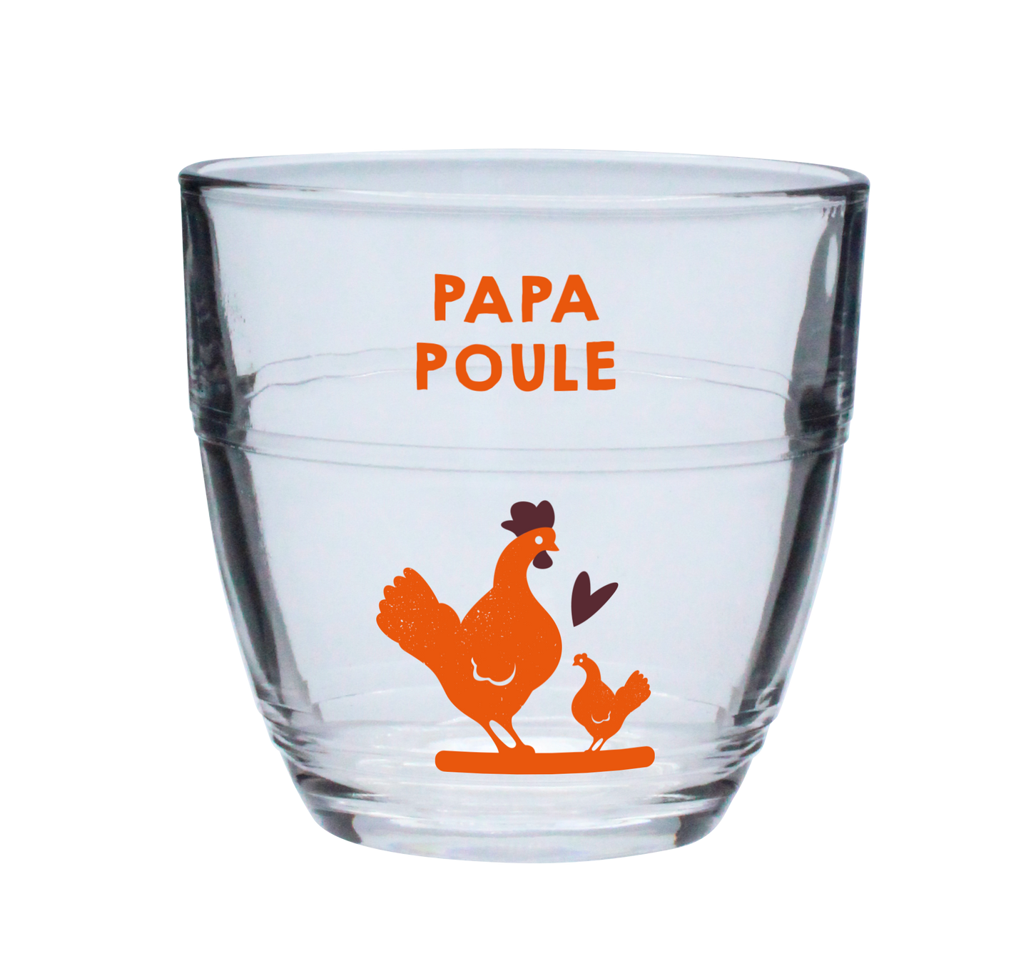 VERRE GIGOGNE PM 16cl DURALEX-PAPA POULE
