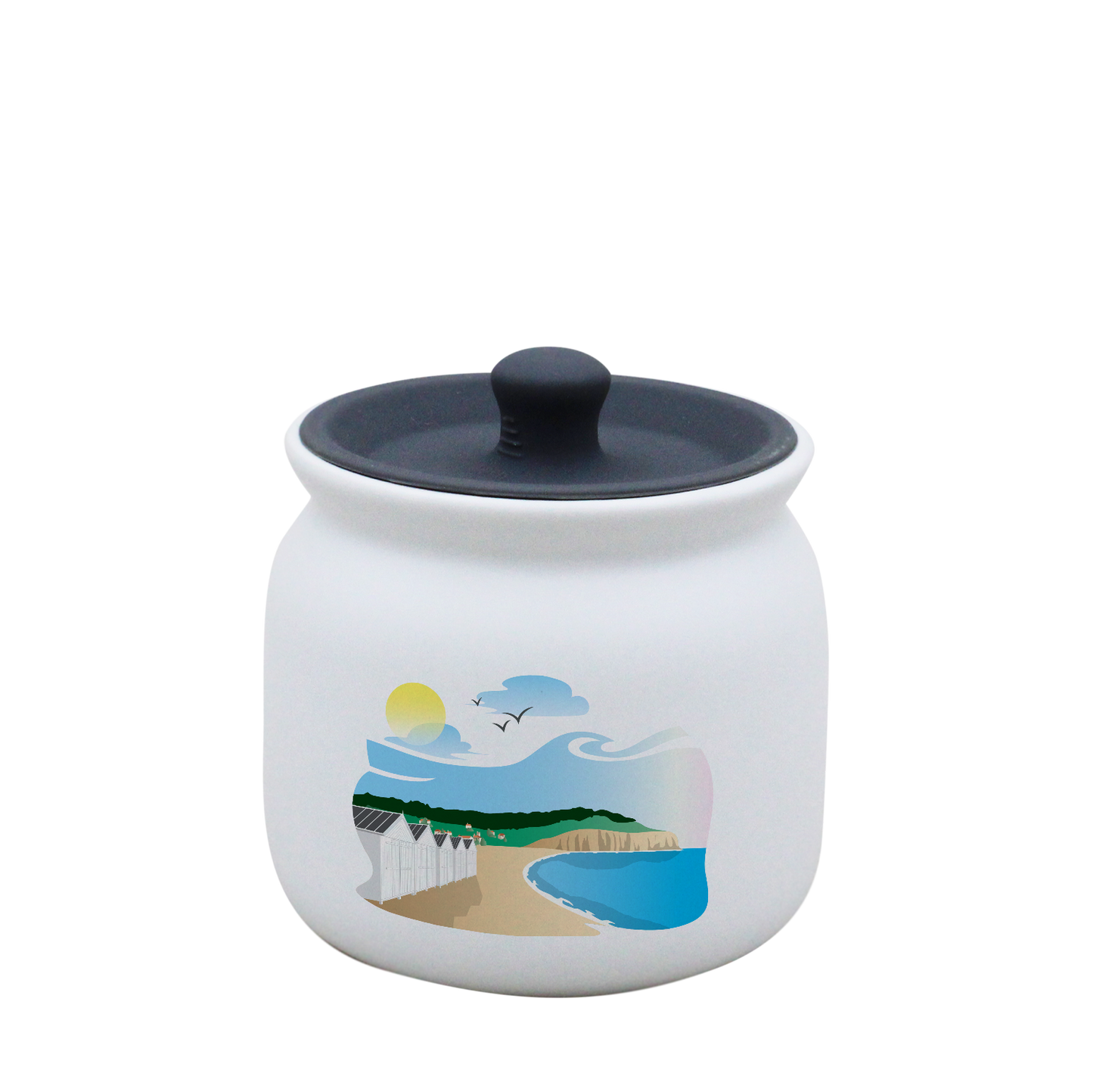 POT BLANC PM COUV. SILICONE GRIS-SPEQUIB