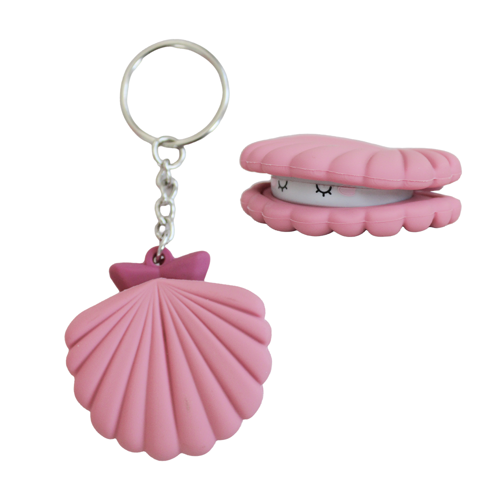 PORTE CLÉS SILICONE SAINT JACQUES 3D