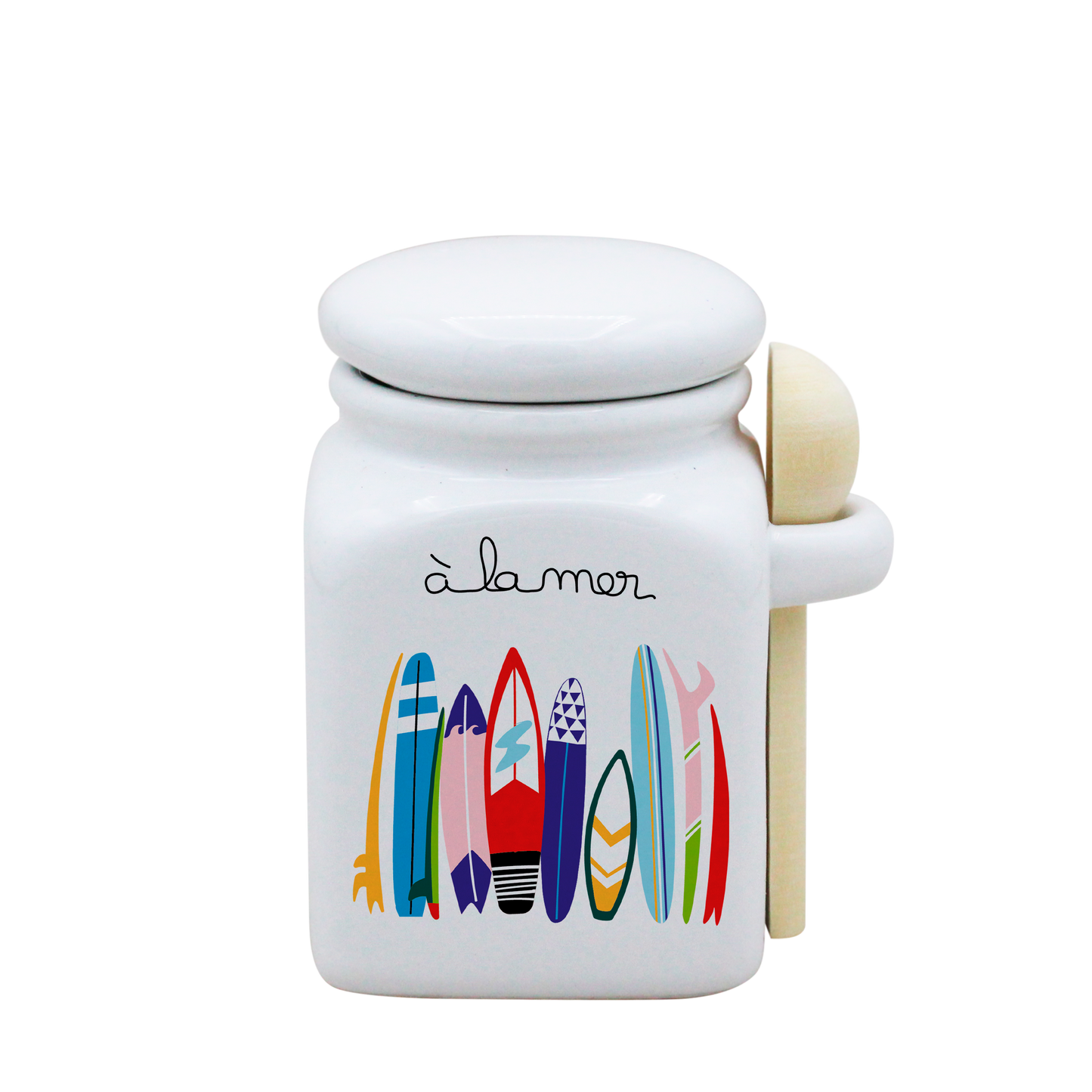 POT BLANC PM COUV. BLANC+CUIL. BOIS-ALM4
