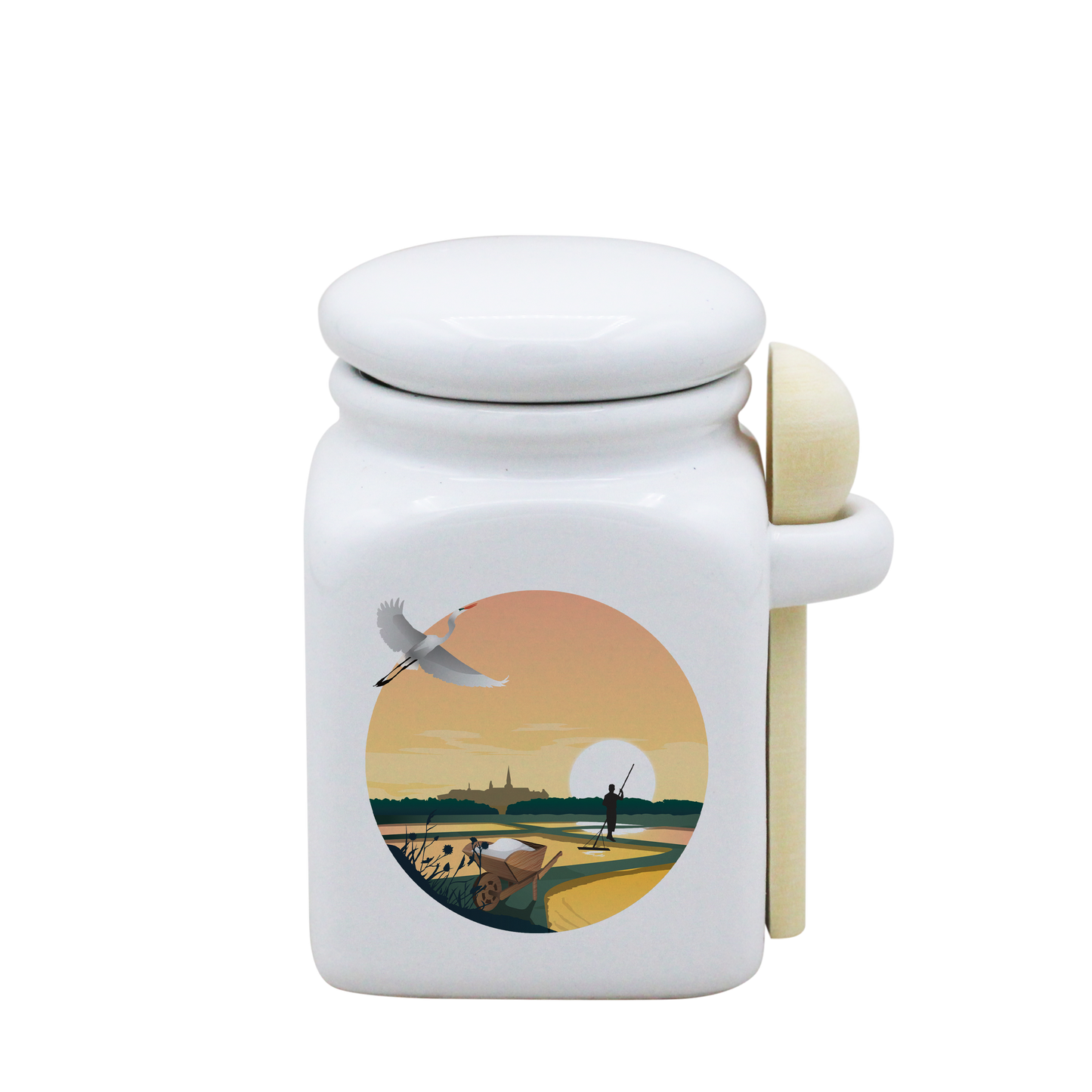 POT BLANC PM COUV. BLANC+CUIL. BOIS-MARHERON