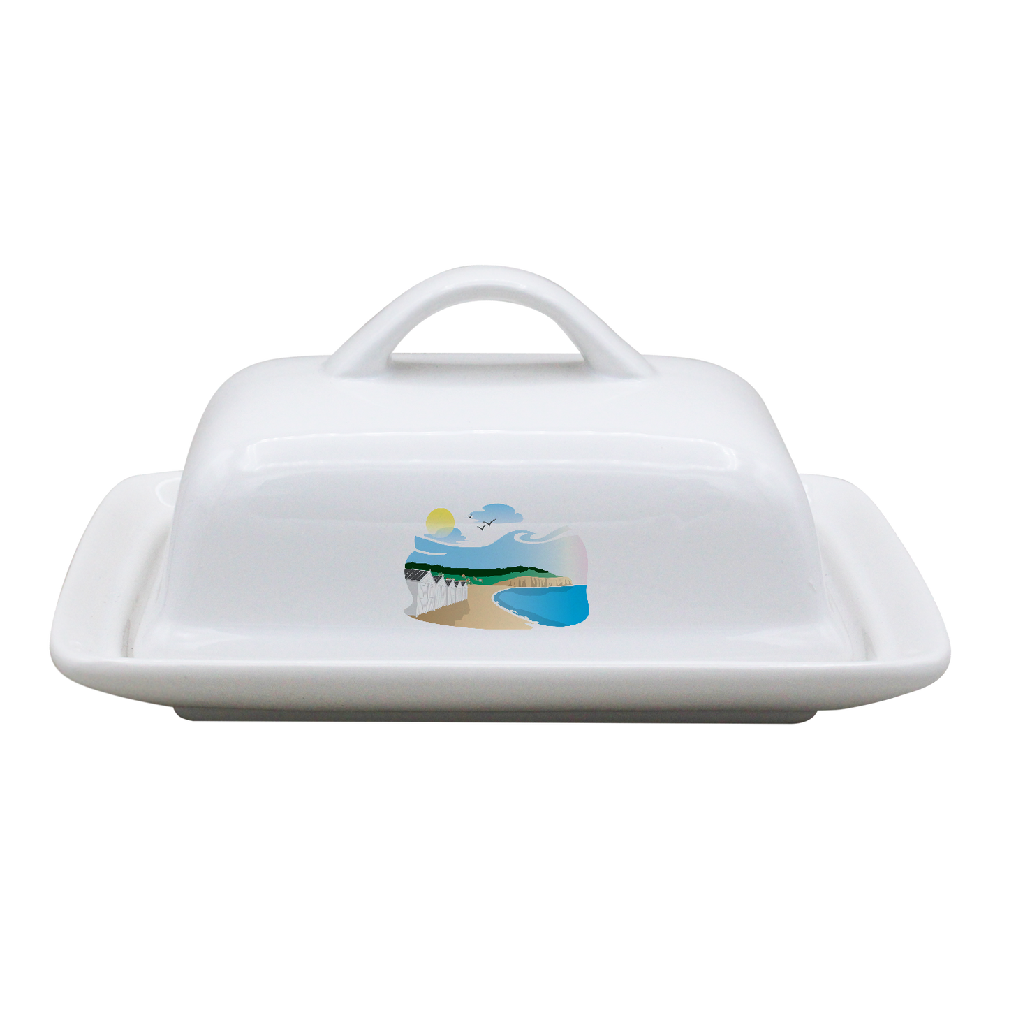 BEURRIER RECTANGLE BLANC-SPEQUIB
