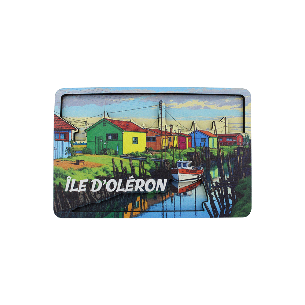 MAGNET OLERON CABANE BD