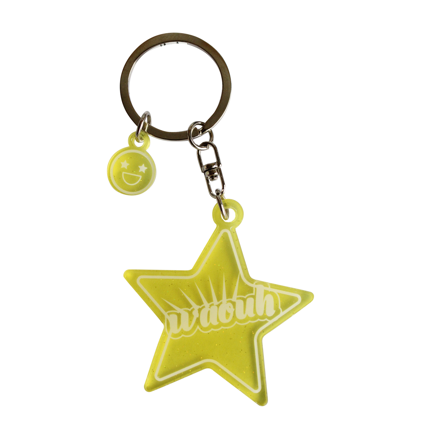 PORTE CLÉS ÉTOILE JAUNE