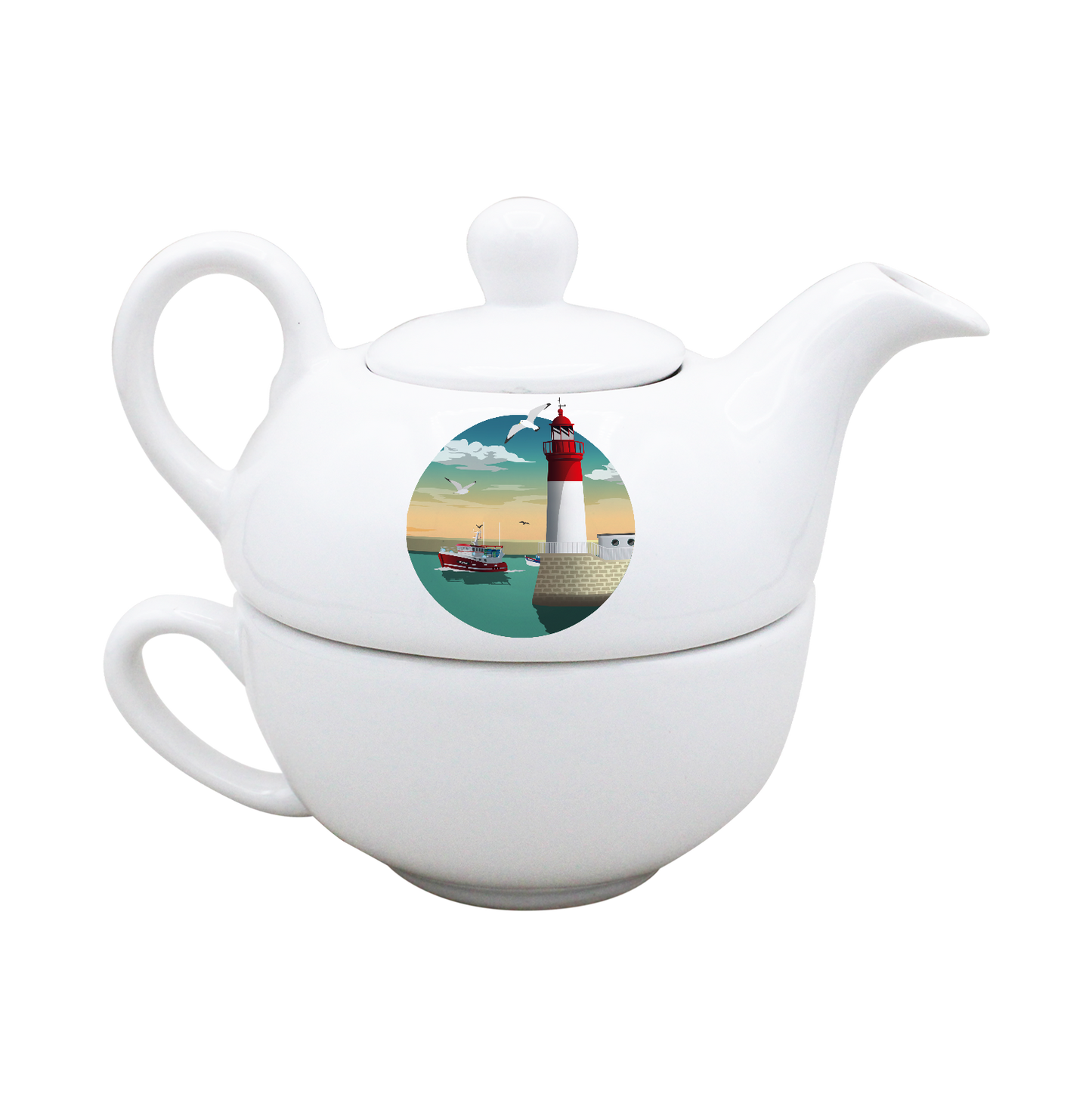 THEIERE SOLITAIRE BLANCHE-PHARECHA