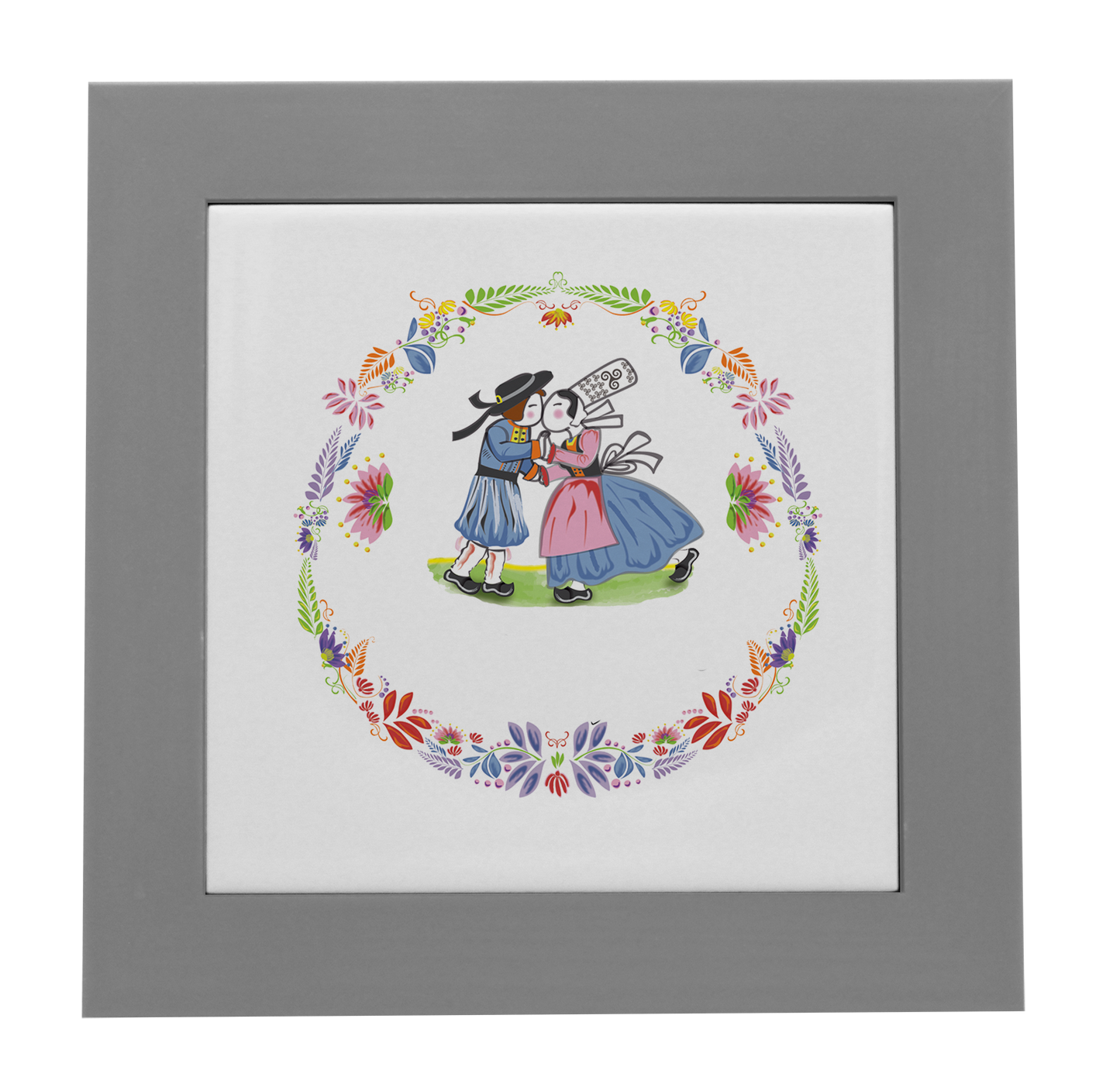 ENTOURAGE BOIS GRIS-CARREAU FAIENCE 15x15 NU-BTNER